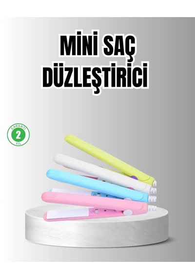 Taşınabilir Seramik Kaplama Mini Saç Düzleştirici Seyahat Ve Günlük Kullanım İçin İdeal Normal