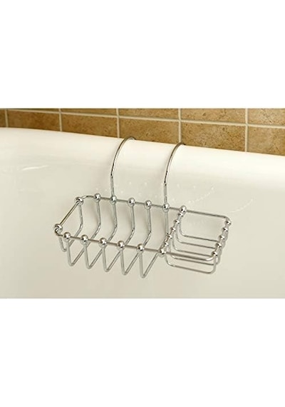 Brass Cc2161 Vintage Pençe Ayak Banyo Sabunluk, 20x10 Cm, Parlak Krom 12 Izgara