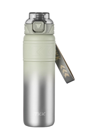 Tkk Çelik Termos Matara 900 Ml Gri Yeşil