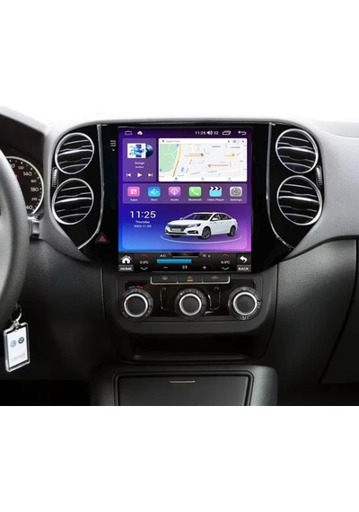 Volkswagen Tiguan 2k Görüntü Kaliteli Tesla 9.7 Inch Multimedya Sistemi 4+64 Clarion 2007-2018 9"