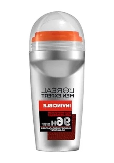 L'oreal Paris Men Expert Invincible Terleme Karşıtı Roll On Deodorant 50 Ml