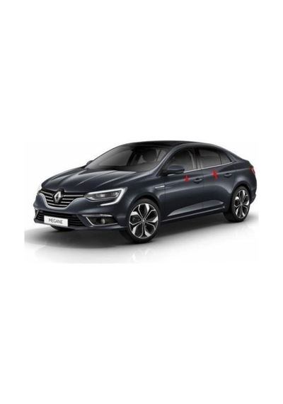 Renault Megane 4 Sd Krom Cam Çıtası 6 Parça 2017 Sonrası N11.5300
