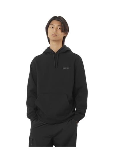 Salomon Salomon Logo Hoodıe M 27180 Siyah