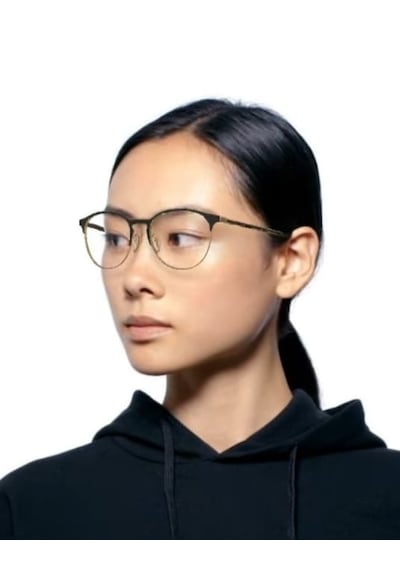 Ray-Ban Rb6375 3051 51ekt Unisex Mavi Işık Korumalı Ekran Gözlüğü Altın - Siyah