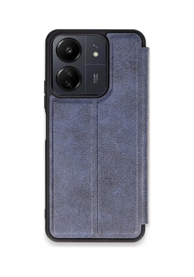 Redmi 13c Kılıf Flip Cover - Lacivert Bz8683140759285
