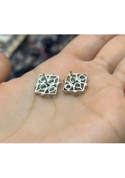Polki Elmas Geçmeli Küpe 104