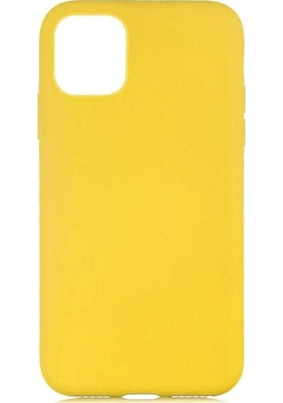 Apple Uyumlu iPhone 11 Pro Kılıf Zore Lsr Lansman Kapak Sarı