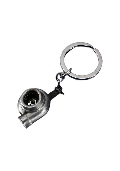 Schulzz Ultra Realistik Dönen Turbo Salyangozu Metal Anahtarlık