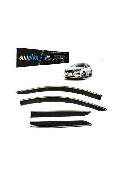Sunplex Kromlu Cam Rüzgarlığı Nissan Qashqai J11 2014-2021 İle Uyumlu