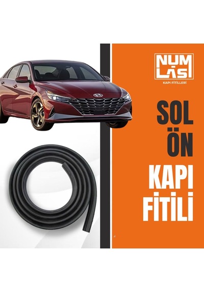 Hyundai Elantra 2020-2025 Sol Ön Kapı Fitili-a Kalite-numlas-nm6311