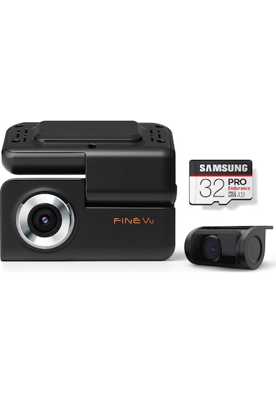 Finevu Gx30 Fullhd 2 Kameralı Wi-Fi+Gps+Adas Entegre Araç Kamera