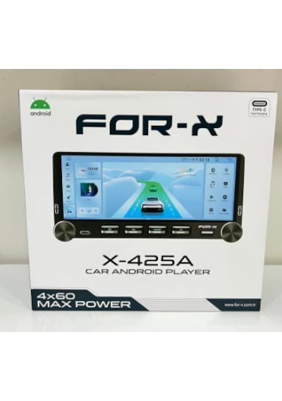 For-x X-425a Tek Dın Androıd Multımedya Her Arac Uyumlu 2/32 Carp