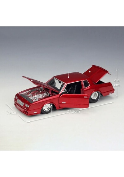 Maisto 1986 Chevrolet Monte Carlo Ss 1 24 Kırmızı Model Araba