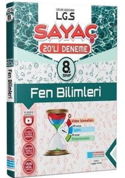 8. Sınıf Fen Bilimleri SayAÇ 20 Lİ Deneme - Evrensel İletişim YAYI