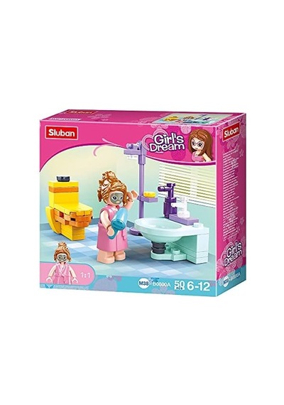 &apos S Banyo, Çok Renkli Yapım Seti, 50 Parça