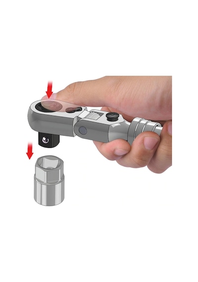 Würth Mafsallı Teleskobik Cırcır 1/2"294-432mm