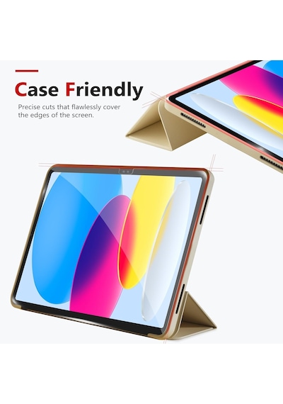 Engo Apple Uyumlu iPad  11. Nesil A16 Ekran Koruyucu 11 inç 9H Parlak Nano Şeffaf A3354 A3355 ile