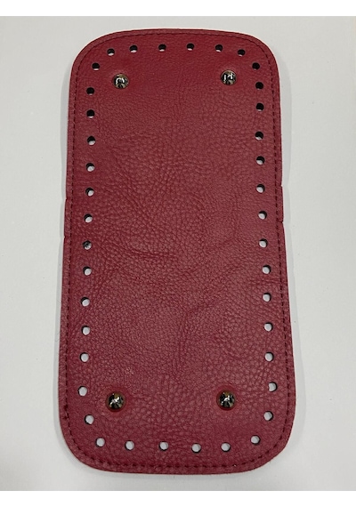 Karantuhafiye Çanta Tabanı / Büyük Boy / 12x25 Cm Bordo Bordo
