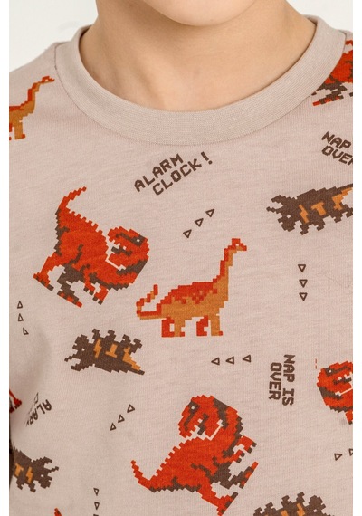 Rolypoly Erkek Çocuk Nap Is Over Sarı Uzun Kol Pijama Takım Rp3887-c-v2 Rp3887-c-v2