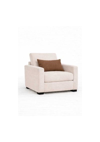 Kadife Dokulu Kahverengi Kırlent Yastık Kılıfı 2 Adet 45 X 45 Cm Açık Kahverengi