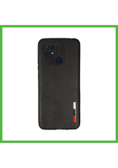 Vaveni Redmi 10c Kılıf Loop Deri Silikon - Siyah Arz