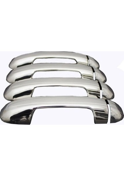 FORD CONNECT 2004-2014 KAPI KOLU 4 KAPI KROM PASLANMAZ ÇELİK
