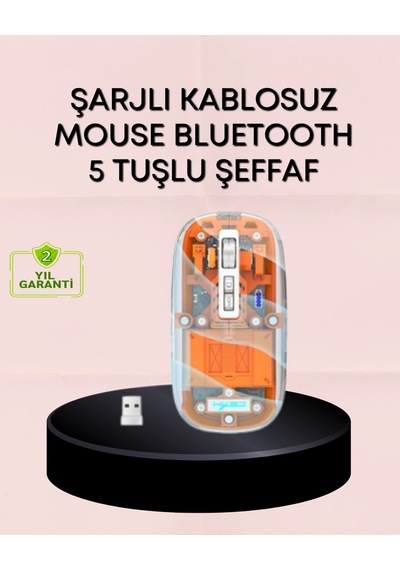 Hafif Ve Taşınabilir Fare 43 Gram, Otomatik Uyku Modlu