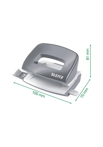 Leitz Nexxt Mini Delgeç Ve Zımba Seti, 10 Sayfaya Kadar, P2 No. 10 Zımba Teli, İnci Beyazı, Wow, 55612001 Genel