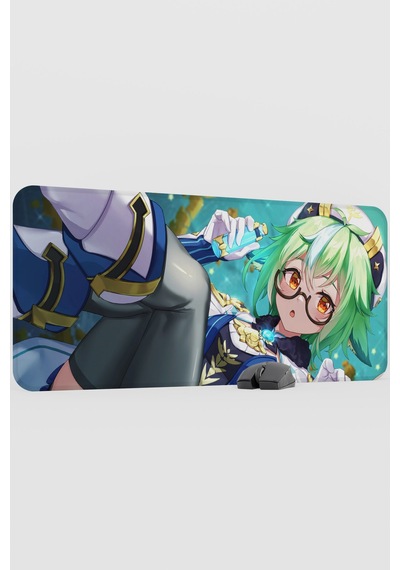 Sucrose Genshin Impact Anime Oyuncu V2 - 90x40 Xxl Gaming Mouse Pad Fare Altlığı