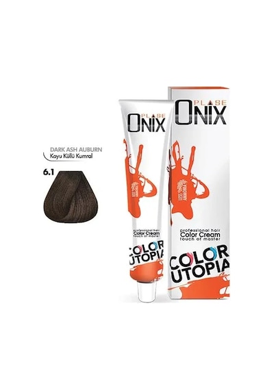 Tüp Saç Boyası 60 Ml Profesyonel Boya - 6 Koyu Kumral