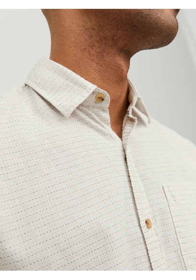 Jack & Jones Jack&jones Kısa Kollu Beyaz Erkek Gömlek 12235362 001