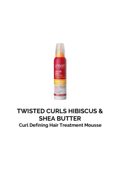 Urban Care Twisted Curls Hibiscus & Shea Butter Kıvırcık Ve Dalgalı Saçlara Özel Onarıcı Bakım Köpüğü 150 Ml- Vegan
