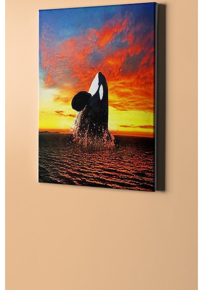 Webstyle Sayılarla Boyama Seti Kasnaklı Orka 40 X 50 Cm
