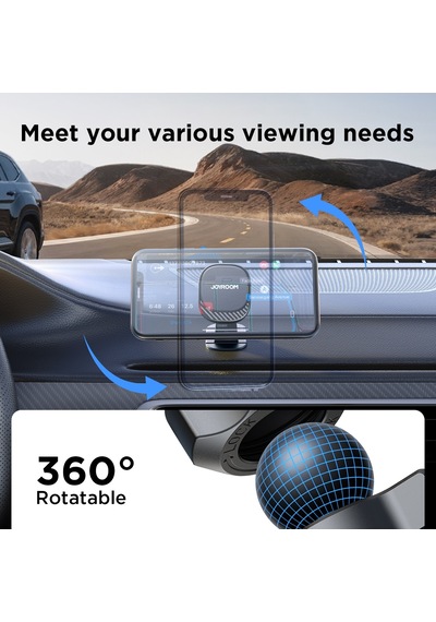 Joyroom Jr-zs400 Araç Gösterge Paneli Manyetik Telefon Tutucu Siyah