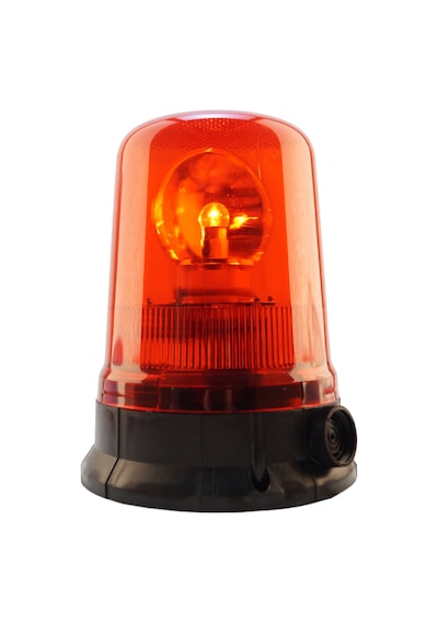 Mesan Ø140 İkaz Lamba Döner Buzzer Kırmızı 12Vdc Ms 8918.1.12Vdc