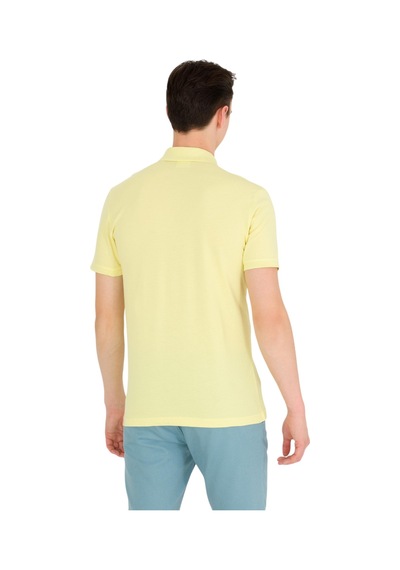 U.S. Polo Assn. Erkek Polo Yaka T-shirt Sari