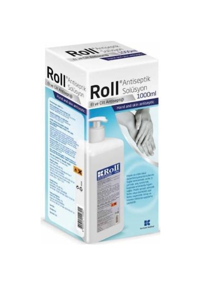 Roll Antiseptik Solüsyon El Ve Cilt Dezenfektanı 1000 Ml Spr