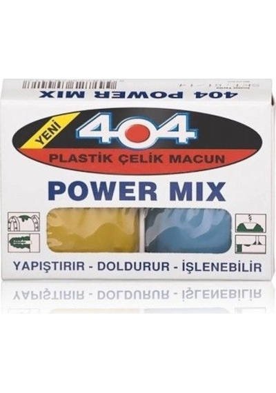 404 Powermix Plastik Çelik Macun Kaynak 150327