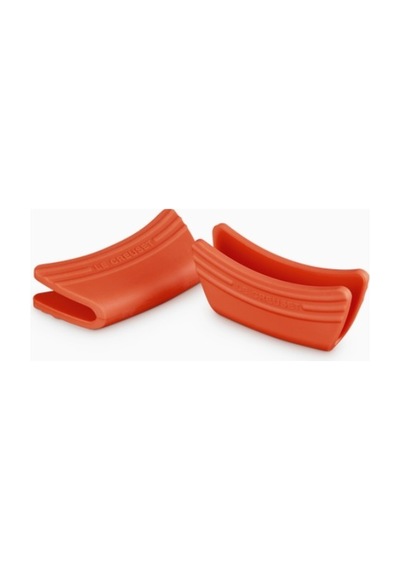 Le Creuset Silikon Tencere Sap Koruyucu Seti, Isıya Dayanıklı Mutfak Ekipmanları Turuncu 1