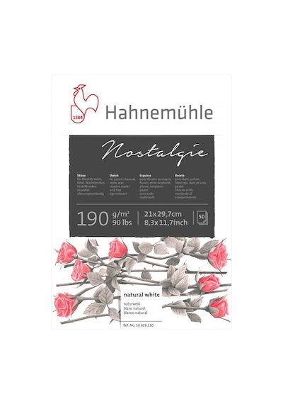 Hahnemühle Nostalgie Eskiz Blok 190G 50 Yaprak A4