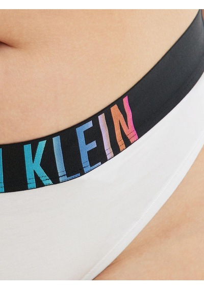 Calvin Klein Thong Ff , 100 Kadın Beyaz Tanga