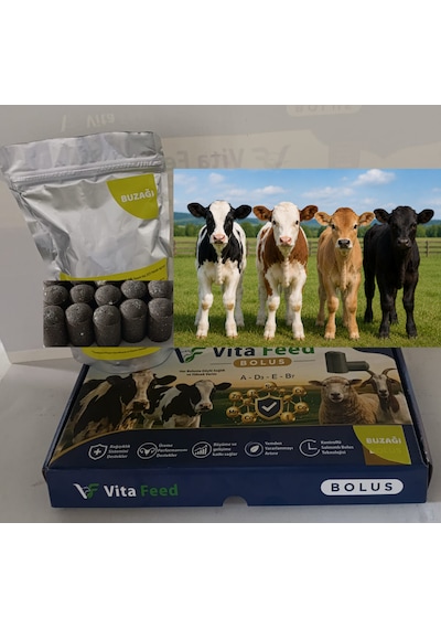 Vita Feed Vitmain Mineral Buzağı Bolus 12 Adet