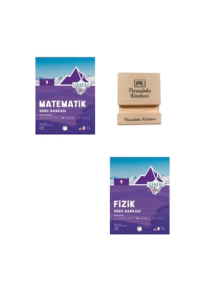 Okyanus 9. Sınıf Iceberg Matematik Ve Fizik Soru Bankası + Telefon Standı