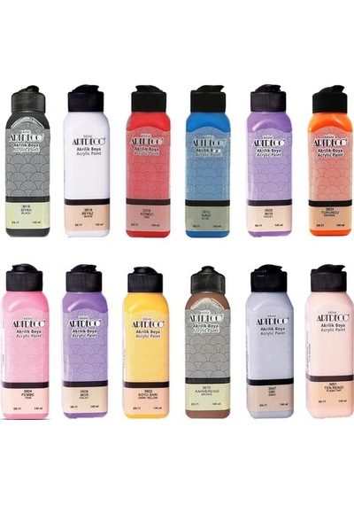 Artdeco 140 Ml Akrilik Boya 3618-Siyah
