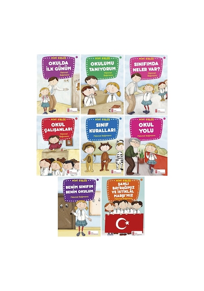1.sınıf Okuma Alışkanlığı Kazandıran Eğlenceli 8 Li Hikaye Seti 16 Sayfa