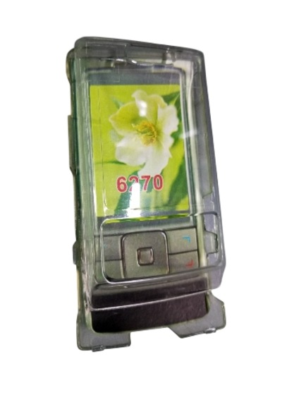 Nokia 6270 Uyumlu Telefon Koruyucu Şeffaf Mika Kapak -