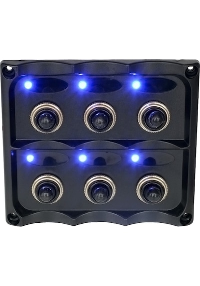 Bfy Switch Panel 6'lı Işıklı