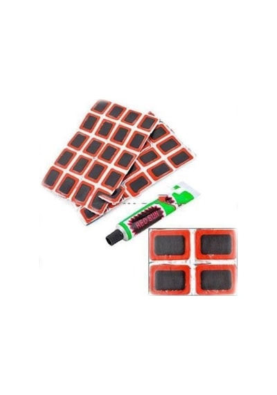 24lü Lastik Yaması Kiti Soğuk Yapıştırıcısı Seti Teker Tamir N11.103