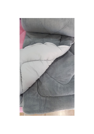Tek Kişilik Lüx Gri Welsoft 155x215 Yorgan Gri