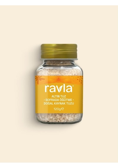 Ravla Altın Tuz Doğal Kaynak Tuzu 120 G
